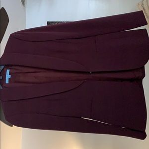 Maroon Antonio Melani Suit Jacket.